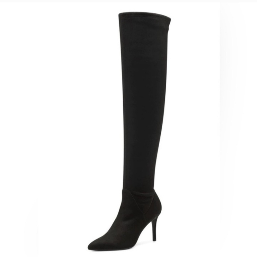 Jessica Simpson ABRINE Elegant Black Over-the-Knee Boots